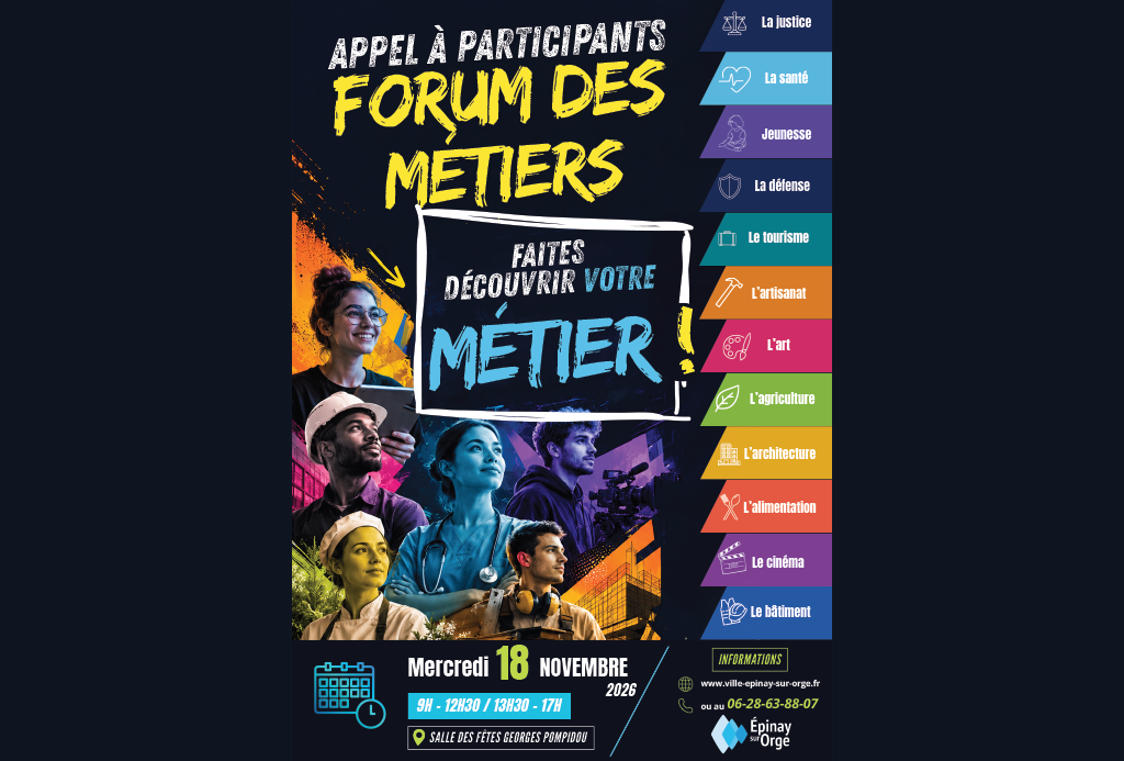 Forum des métiers appel à participants