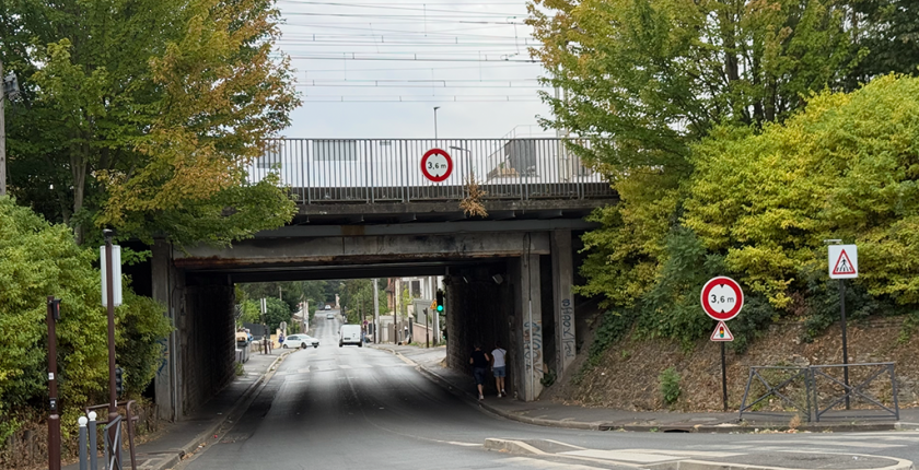 Travaux pont SNCF