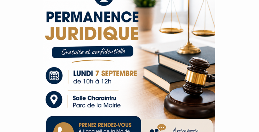 Visuel actualité permanence juridique
