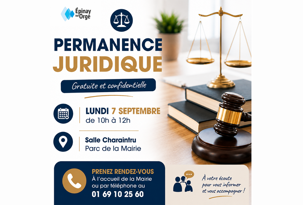 Visuel actualité permanence juridique