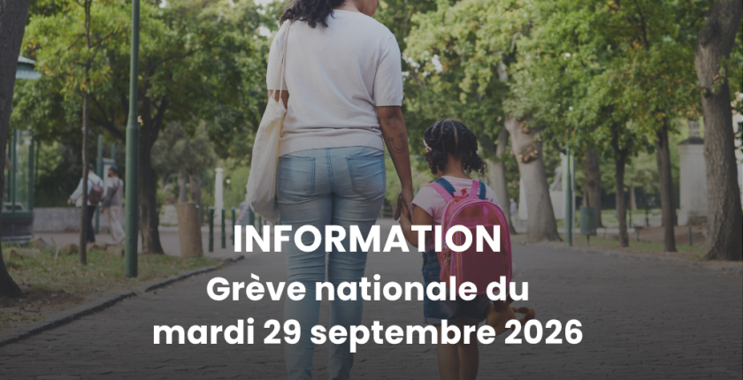 Grève du 29/09/2026