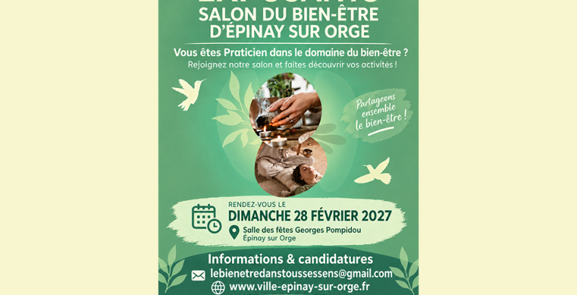 Salon du bien-être appel à exposant