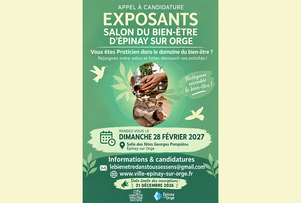 Salon du bien-être appel à exposant